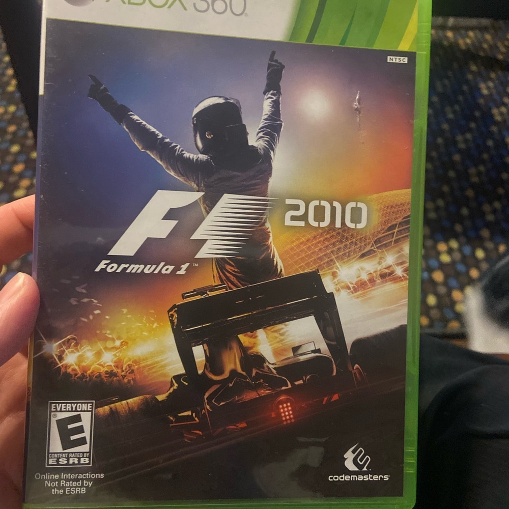 F1 2010 Xbox 360 Game - Green Case